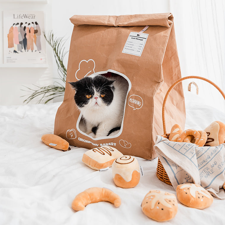 Kraft paper bread bag