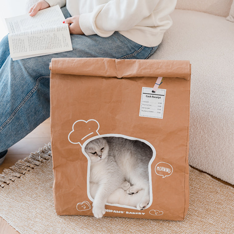 Kraft paper bread bag