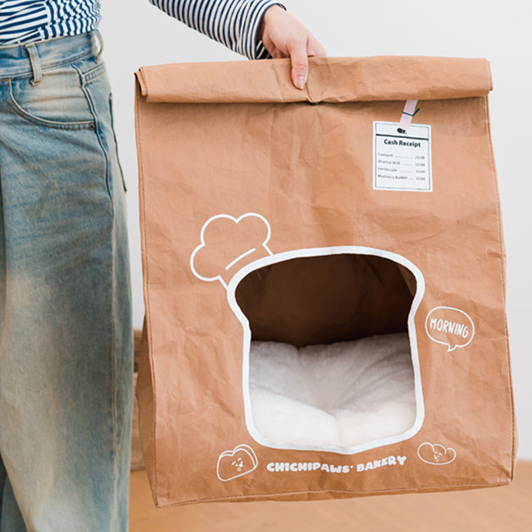 Kraft paper bread bag